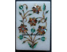  marble inlay box with paua shell box-RE2315