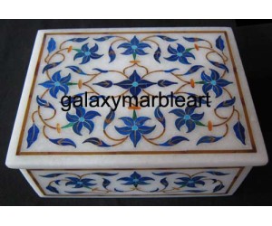 Jasmine flower geometrical design inlay box-RE3405
