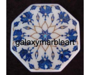  marble box with lapislazuli stone  OC301