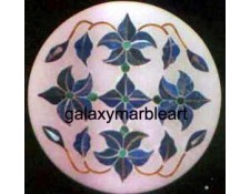 Artistic marble inlay box-RO330