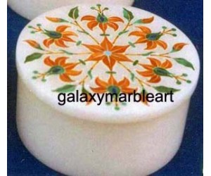 Inlay design marble box-RO382