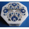 agra marble inlay box-OC503