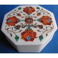 marble inlay craft box-OC505