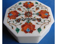 marble inlay craft box-OC505