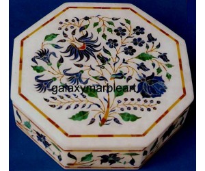 parchinkari marble inlay box-OC625