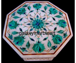 Taj mahal inlay work decorative box-OC666