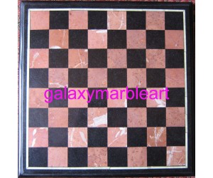   marble inlay chessboard 16" Chess-1601