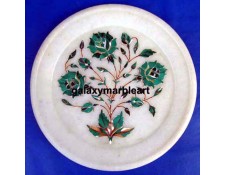 Floral design inlay plate Pl-604