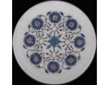 Marble inlay intricate  workmanship plate Pl-803