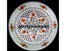 Marble inlay work with Lattice plate Pl-813