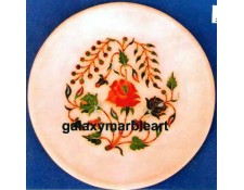 Handicraft marble inlay plate Pl-510