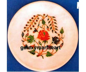 Handicraft marble inlay plate Pl-510