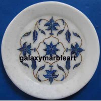 Taj mahal inlay work plate Pl-511