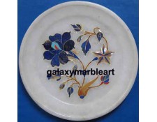 Handcrafted rose flower plate Pl-513