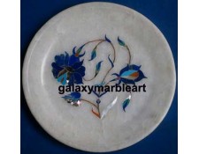 Decorative stones inlay work plate Pl-539