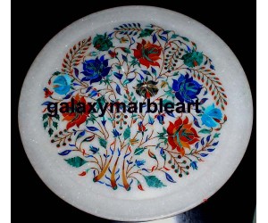 A masterpiece of marble inlay work plate Pl-1005