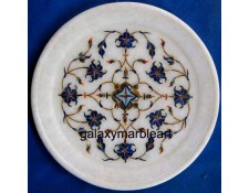 Simple inlay work  geometrical design plate Pl-713