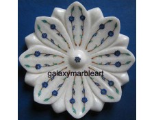 Lotus flower design inlay plate for putting flower petals plate Pl-717