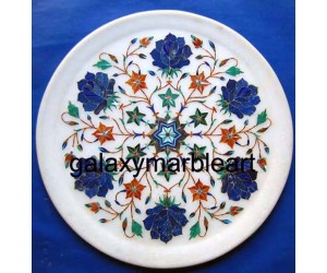 Handmade Wall decoration marble inlay plate Pl-902