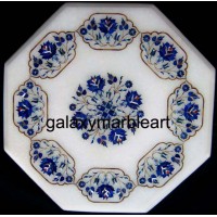 Elegant design marble inlay table top WP-1601