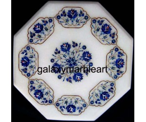 Elegant design marble inlay table top WP-1601