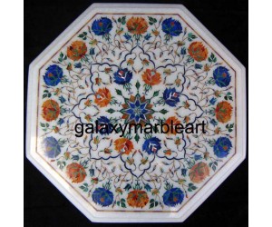 Agra marble inlay work table top WP-1603