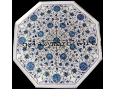 Fine workmanship marble inlay table top WP-1813