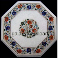 Exquisite marble inlay table top WP-18216