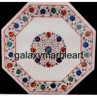 Indian marble inlay table top, WP-1886