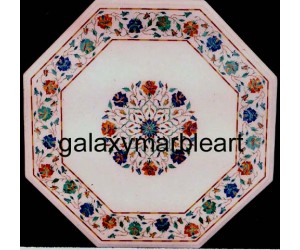 Indian marble inlay table top, WP-1886