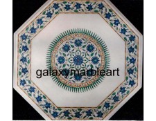 Classical Taj Mahal sunflower design marble inlay table top WP-1891