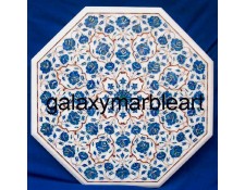 Lapislazuli gemstone inlaid table top 22" WP-22194