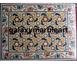 Mughal design coffe table top 24x18" WIRE-241896