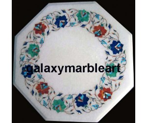 Beautiful marble inlay design table top WP-1405