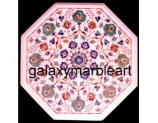 Stones inlay work marble table top WP-1450