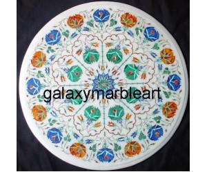 Sangemarmar marble inlay work table top WP-19210