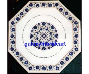 Buy online gemstones inlaid table top 27" WP-2712